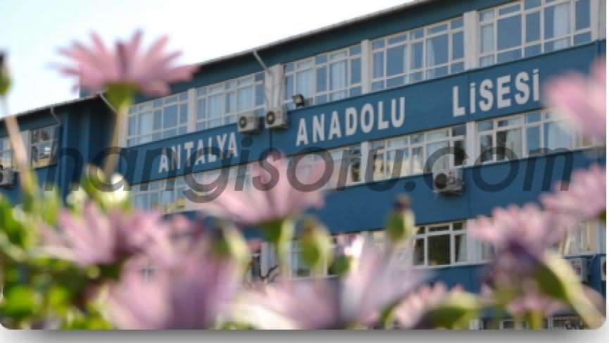  Antalya Anadolu Lisesi Resim