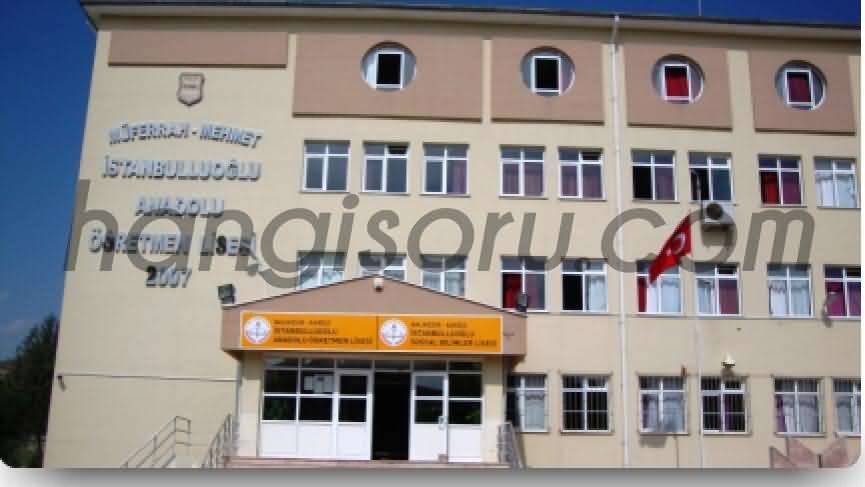  İstanbulluoğlu Sosyal Bilimler Lisesi Resim