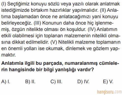 Soru 1