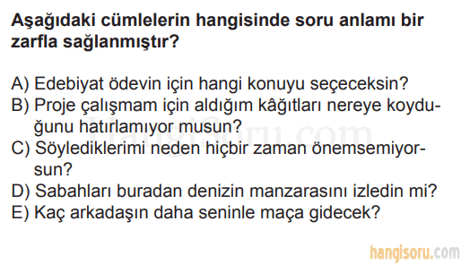 Soru 6