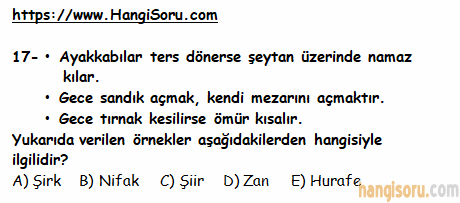 Soru 17