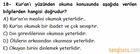 Soru 18