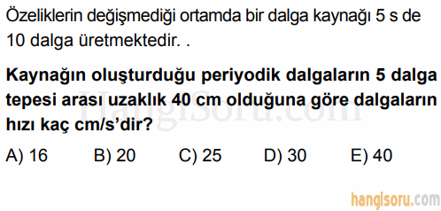 Soru 1