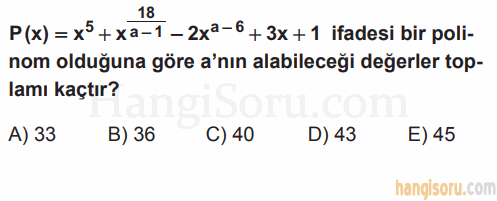 Soru 1