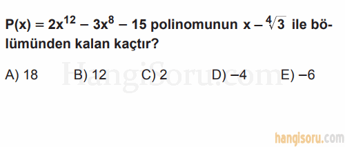 Soru 6