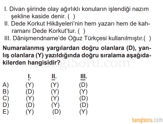 Soru 12