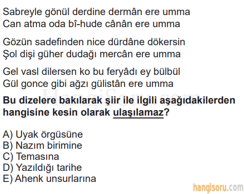 Soru 1