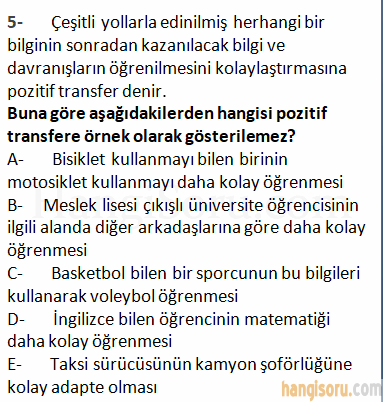 Soru 5