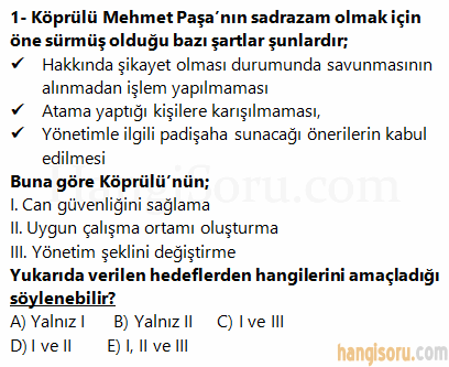 Soru 1
