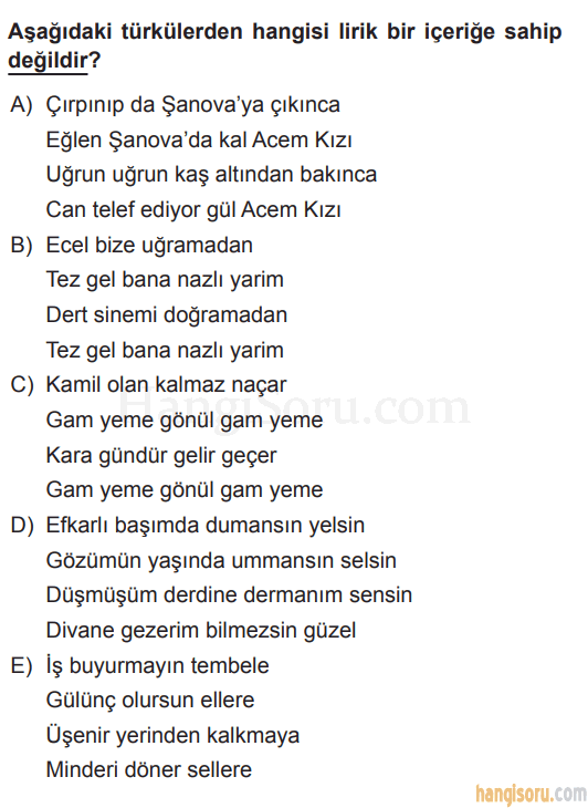 Soru 10