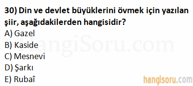 Soru 30