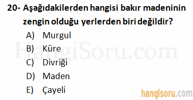 Soru 20