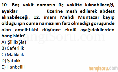 Soru 10