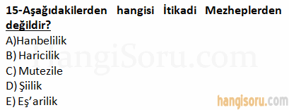 Soru 15
