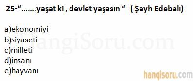 Soru 25