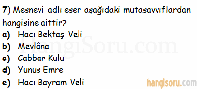 Soru 7