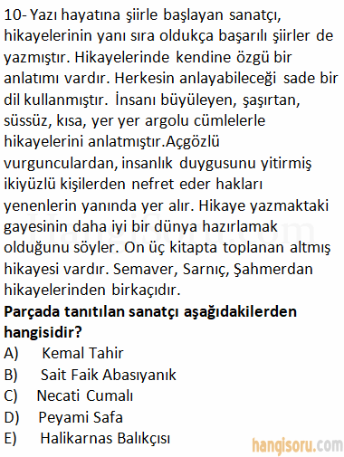 Soru 10