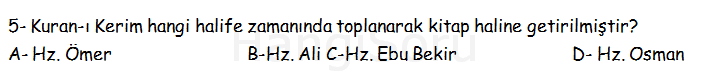 Soru 5