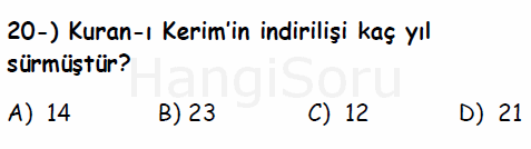 Soru 20