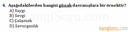Soru 4