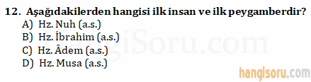 Soru 12