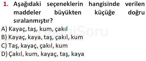 Soru 1