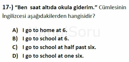 Soru 17