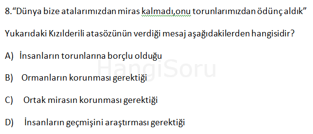 Soru 8