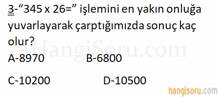 Soru 3