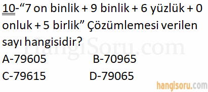 Soru 10