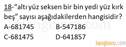 Soru 18