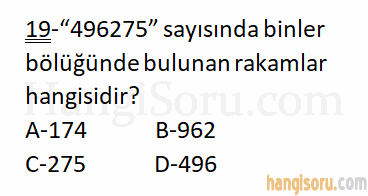 Soru 19