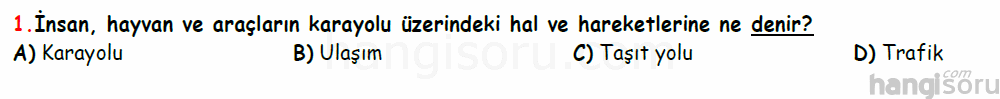 Soru 1