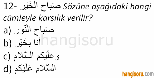 Soru 12
