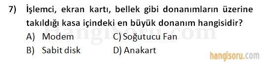 Soru 7