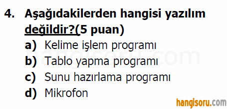 Soru 4