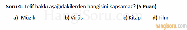 Soru 4