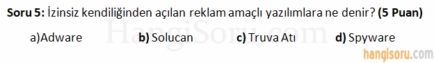 Soru 5