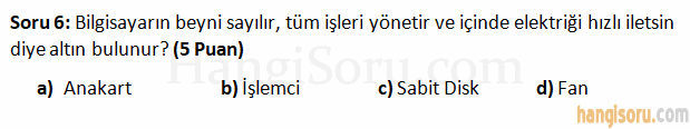 Soru 6