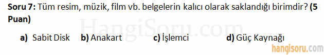 Soru 7