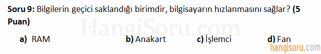 Soru 9