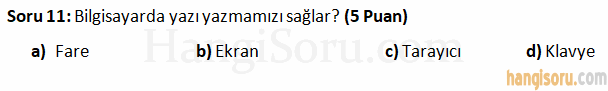 Soru 11