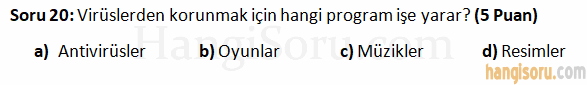 Soru 20