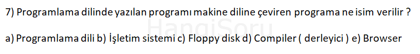 Soru 7