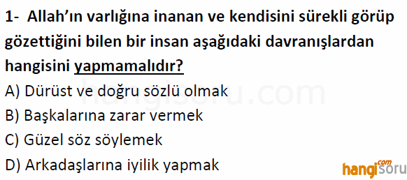 Soru 1