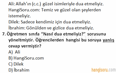 Soru 7