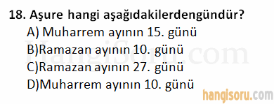 Soru 18