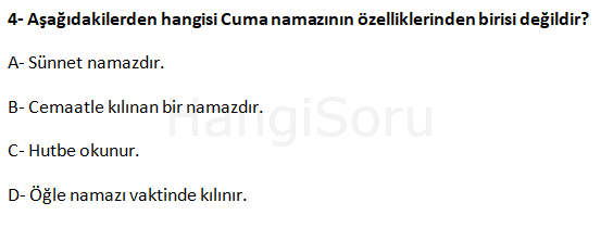 Soru 4