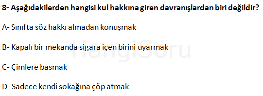 Soru 8