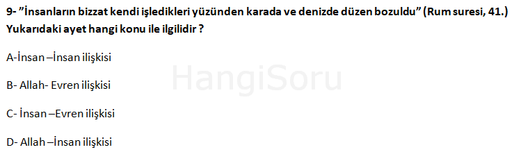 Soru 9